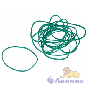 Резинка банковская 30мм (100гр/1уп)зеленая 3816/3р