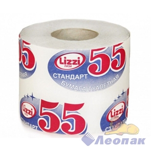 Бумага туалетная 55  со втулкой (48шт) 3180/32