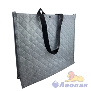 B86 Сумка стеганная с кнопкой 40х35х12 (1шт/300шт)