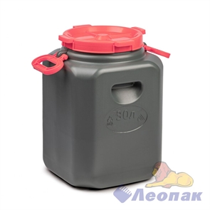 Канистра-бочка "ЭКОНОМ" 30л (горл.215мм) с навесн.ручками (уп.4)  М8330