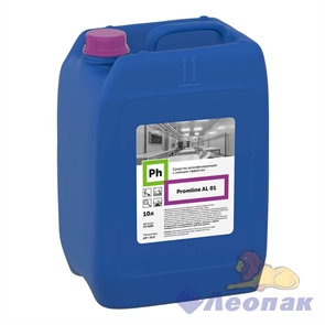 PH Promline AL 01 Средство дезинфицирующее с моющим эффектом 10л (11,6кг) 13-3160
