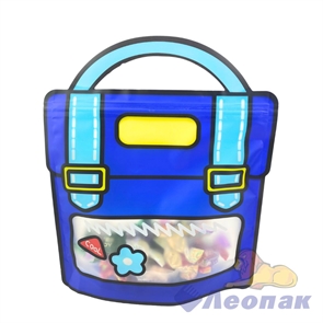 P78 Пакет с zip-lock застежкой РАНЕЦ синий 18х21см (1уп/50шт)
