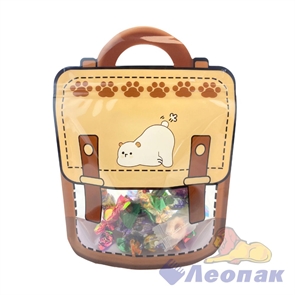 P101 Пакет с zip-lock застежкой РАНЕЦ коричневый 16х21см (1уп/50шт)