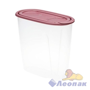 Емкость для сыпучих продуктов 1,5л (ягодный) МП