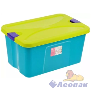 Ящик для игрушек СЕКРЕТ (Бирюзовый) МП М 2597