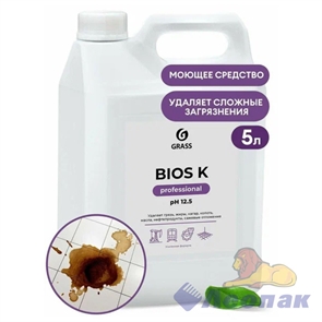 Высококонцентрированное щелочное средство "Bios K" (канистра 5,6 кг)