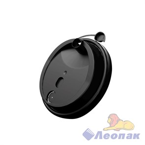 Крышка D=90мм ПП ЧЕРНАЯ с питейником (50шт/40уп) Упакс 7009/89