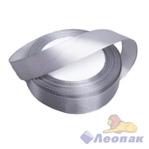 Лента атласная №03 20мм*25ярд СЕРЫЙ 1218300