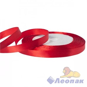 Лента атласная №26 10мм*25ярд КРАСНЫЙ 1218213