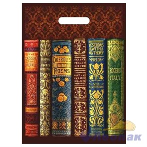 П-выр.ручка 30х40-50мкм Книги (50/1000) Интер