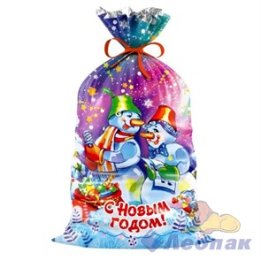 Пакет фольгированный 25х40см Дуэт (100шт/20уп) /Интер