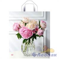 П-петл.ручка 36х40-37мкм "Роскошные пионы" (50/300)ТИКО