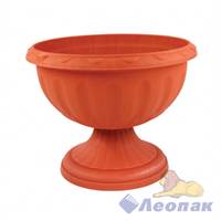 Вазон Джулия 8л (коричневый) (уп.15)