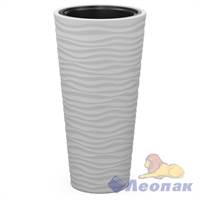 Кашпо "Оазис" 63л ( со вставкой 13) (серый)