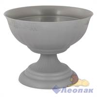 Вазон Венеция 17л д.445мм серый