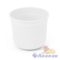 Горшок цв. "Сканди" 2л (с дренажной вставкой) (белый)