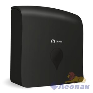 Диспенсер ручной Grass IT-0640 для бумажных полотенец чёрный 38494
