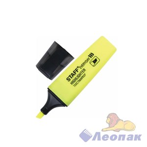 Текстовыделитель STAFF EVERYDAY желтый 1-5мм (12)