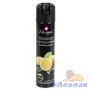 Освежитель МЕЛОДИЯ Цитрусовый с сухим распылением 300мл (12шт)