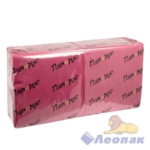Салфетка "Папирус" 33*33 БОРДОВАЯ 1-сл 400 л. (6) Ф