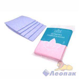 Салфетка вискозная 5шт. 30*34 (40уп) сх020 Прайд