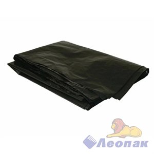 Мешок мусорный ПВД в пластах 180л/50мкм (50шт/4уп) черный АРТ65 09001100041
