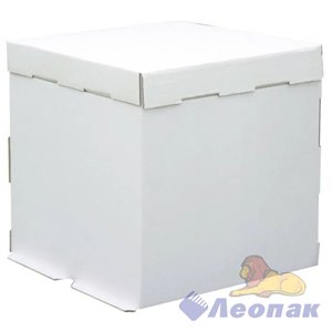 Коробка для тортов белая  500*500*500 (10шт/кор.) 7095/651