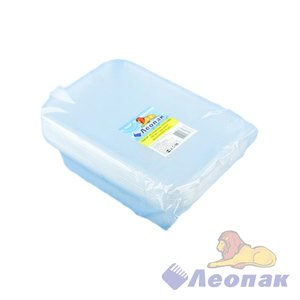 Набор "Контейнер ПЛОСКИЙ 750 мл крышкой" (6шт/20уп.) "Леопак" 4607804784677