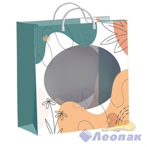 Пакет мягкий пластик с пластик.ручками 24х26 Миниатюра (40) ТИКО