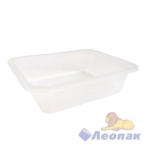 Лоток под запайку Бластор 187*137*45 прямой (800мл),РР ПРОЗРАЧНЫЙ (480шт) П-1813/45 Бластор