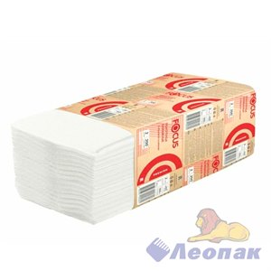 Полотенца листовые Focus Premium 2 сл. Z-сложение (240*215мм) 200 л. (5083802)/20