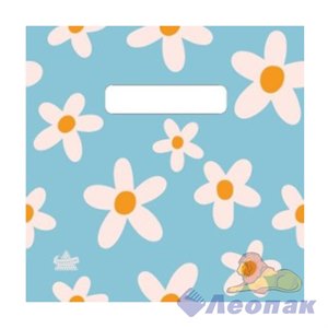 П-выр.ручка 21х20-70мкм Ромашки на счастье (100/1500) ТИКО