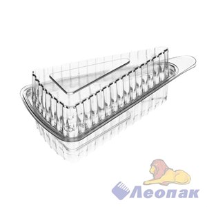  КРЫШКА тортики для 1 порции прозрачная 177.7*95*24 (800)Продакш.00033/00665 1727/303