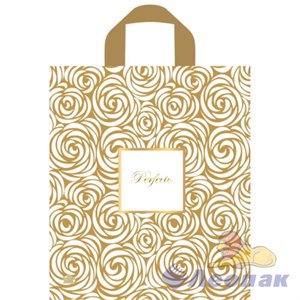 П-петл.ручка 35х31-95мкм  Пакет Перфекто Роузи NEW (25/300) ТИКО