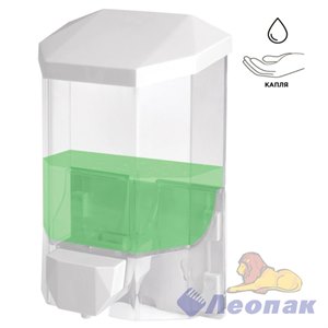 Дозатор для жидкого мыла LAIMA PROFESSIONAL ORIGINAL, НАЛИВНОЙ, 0,5 л, прозрачный, 605772