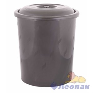 Бак для мусора"Эконом" 40л (уп.5) с крышкой