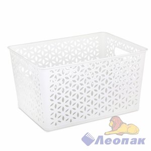 Корзина "Мираж" 380х285х210мм(белый)