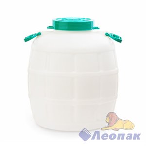 Канистра "Бочонок" 50л (с навесными ручками)
