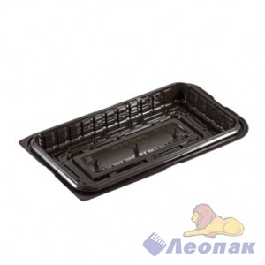 Упаковка для торта СПТ-2413Д коричневая (350шт/кор) Пакград 901/3033