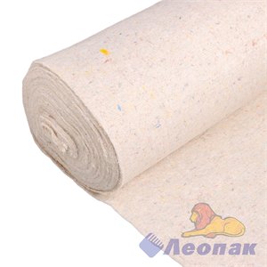 Полотно нетканое/ЭКОНОМ/ ш.75 см/ БЕЛОЕ