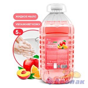 Жидкое мыло "Milana эконом" (Fresh Fruits) ПЭТ 5кг 125806