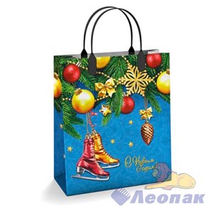Пакет мягкий пластик "Коньки" 23х27-150мкм (10шт/40шт) /Интер
