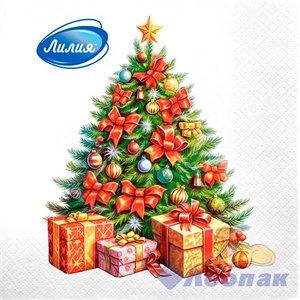 Салфетка Лилия 33х33 "Краса" 2сл (20л/15уп)