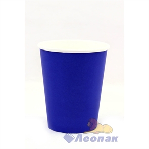 Стакан бумажный 250мл (50шт/20уп) Reflex Blue (D=90)  250151