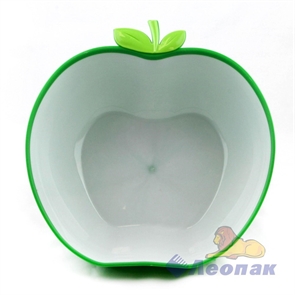 Салатник  Яблочный рай  2.0л зеленый (20шт)