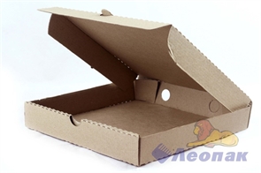Коробка под пиццу 360*360*40мм Т11 микрогофра, серая (50шт/1уп) МК