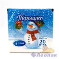 Салфетка Перышко Prestige  Снеговик с подарками  (20шт/12уп) 33х33см  3х-слойная - фото 11575