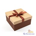 Набор подарочных коробок 3в1 (210х210х110,190х190х90,170х170х70) с бантом капучино/шоколадный 1902/118 - фото 11838 Набор подарочных коробок 3в1 (210х210х110,190х190х90,170х170х70) с бантом капучино/шоколадный 1902/118 - фото 11838