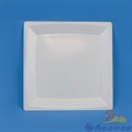 Тарелка квадратная, 172мм белая плоская (6шт/15уп) арт 2001 - фото 12132