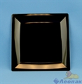 Тарелка квадратная 210мм плоская черная (3шт/20уп) арт 2003 - фото 12137